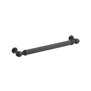 Puxador para móveis, zamac, dist entre furos 160 mm, preto,balagem  25