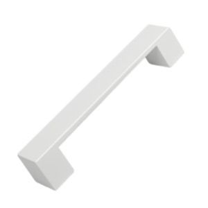 Puxador abs 128mm. Pintado branco matt, lote de 36