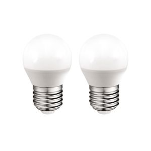 Pack 2 lâmpadas a2bc E27 6w luz 3000k