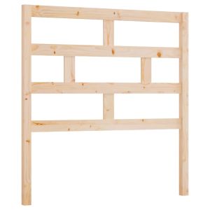 vidaXL cabecero de cama madera maciza de pino 96x4x100 cm