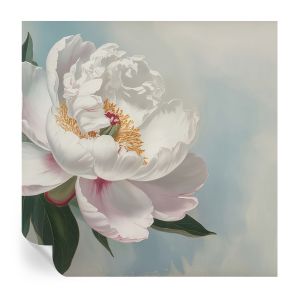 Papel de parede adesivo linda peônia 250x250 tulup