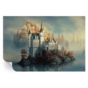 Papel parede adesivo castelo de conto de fadas 104x152 tulup