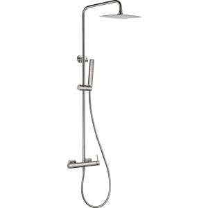 Conjunto de duche monocomando firenze níquel escovado [ imex® ]