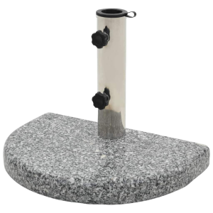 Base de granito para sombrilla semicircular 10 kg gris