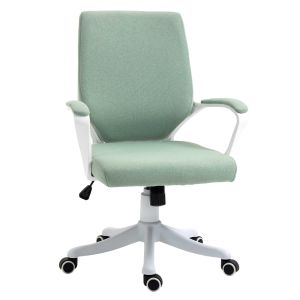 Cadeira de escritório linho sintético (poliéster), espuma, nylon, pp e pu