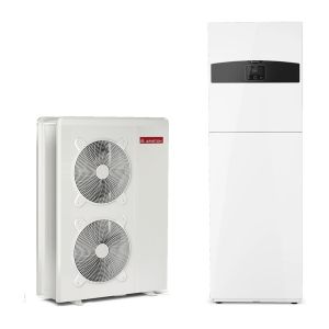 Bomba de calor conectada ar/água monobloco nimbus compact m com apoio elétr