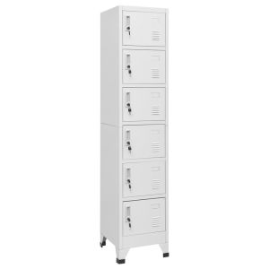Cacifo 38x40x180 cm aço cinzento-claro wgo2743