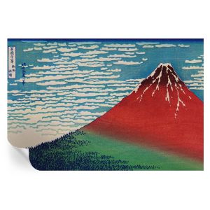 Papel de parede adesivo montanha vermelha 104x152 tulup