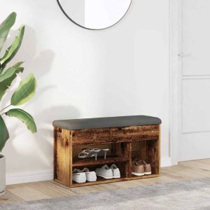 Banco sapateira 82x32x45,5 cm derivados madeira madeira velha wf299162