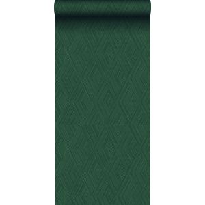 Origin papel de parede gráfico 3d verde escuro 53 cm x 10.05 m