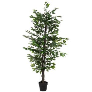 Platanero artificial decorativo verde 95x95x179
