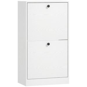 Sapateira 47x26x85 cm color blanco Homcom, casa - móveis de armazenamento