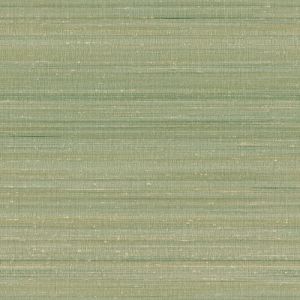 Zambaiti papel de parede textura de linho verde - 106 cm x 10 m - 662494