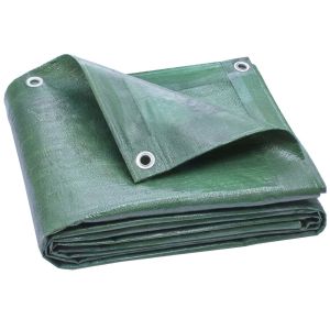Lona impermeável exterior 800x600 cm pe color verde Outsunny