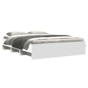 vidaXL estructura de cama sin colchón blanca 160x200 cm