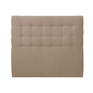 Cabeceira de cama quadrados milano  taupe tamanho 120 x 90 cm altura 120 cm