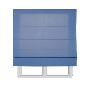Estores de rolo com varetas translúcido transparente Azul 75 x 175cm