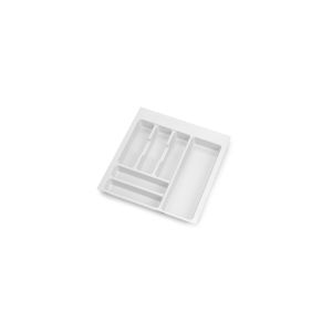 Cubertero optima vertex/concept 500mm (tablero 16mm), 500, plástico blanco, plástico, 1 ud