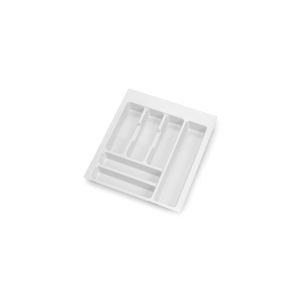 Cubertero optima vertex/concept 500mm (tablero 16mm), 450, plástico blanco, plástico, 1 ud