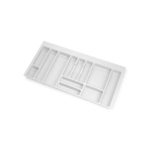 Cubertero optima vertex/concept 500mm (tablero 16mm), 1.000, plástico blanco, plástico, 1