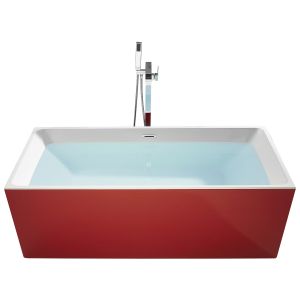 Banheira autónoma rios 1700 x 800 mm vermelho