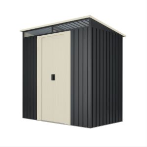 Abrigo de jardim 2,3m2 Wasabi - claraboia incluída - porta deslizante dupla