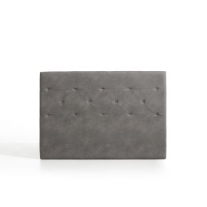 Cabeceira zafiro para cama de 100 de tela gris 115x115x8. Matris