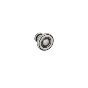 Puxadores para móveis, zamac, com 25 mm de diâmetro, conjunto de 6