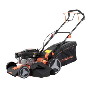 Jukut 170 - cortador de relva a gasolina 170cc com função mulching preto
