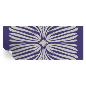 Papel parede adesivo simetria floral 250x104 tulup