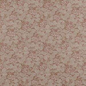Duro papel de parede flores vintage terracota - 53 cm x 10.05 m - 661089