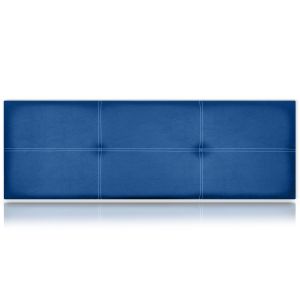Cabeceros poseidón tapizado polipiel azul 100x50 de sonnomattress