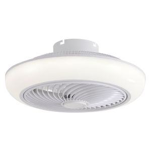 Lâmpada LED com ventoinha e grelha