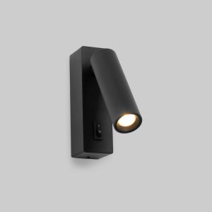 Aplique LED 2w "pisa" preto 3000k