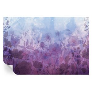 Papel de parede autocolante flores em tons pastel 104x152 tulup