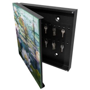 Caixa para chaves de vidro 30x30x5, abertura à esquerda tulup