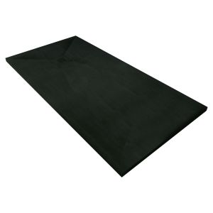 Ondee - base de duche nola 3 - cortável - 80x160 - resina - preto - batoque