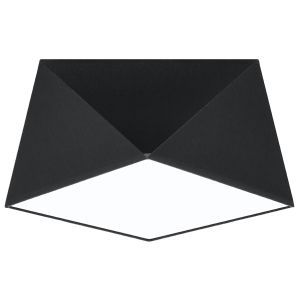 Luminárias de teto preto PVC 25x15x25cm