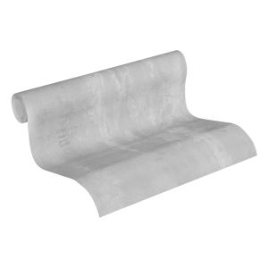A.s. Création papel de parede aspecto de betão cinzento - 53 cm x 10.05 m