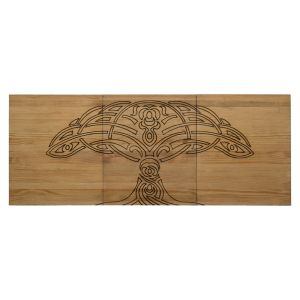 Cabeceira da cama. Modelo árvore. 150x60