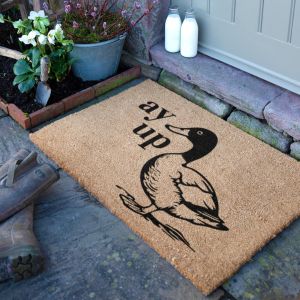 Felpudo 'ay up duck' - 60 x 40 cm