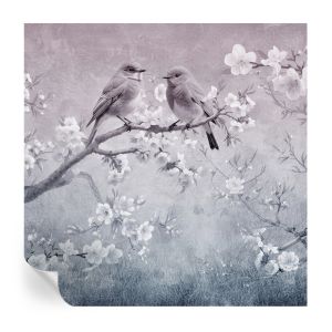 Papel de parede adesivo natureza sutil 250x250 tulup