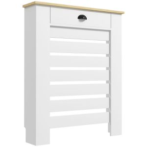Cobertura para radiador 78x19x95,5 cm color blanco Homcom