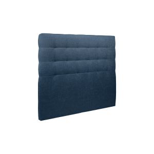 Cabeceira estofada de 160 cm - tecido tela fosca bleu ocean - azul oceânico