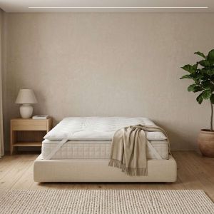 Topper 90x200cm pikolin home microfibra antiácaros até 32cm
