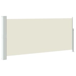 Toldo lateral retrátil 140x300 cm creme