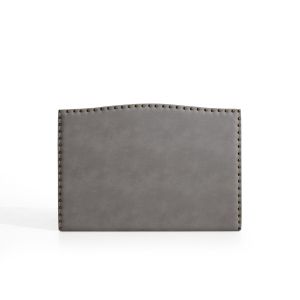 Cabeceira ambar para cama de 105 de tela gris 115x115x8 matris