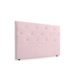 Cabeceira estofada victoria aqualine 170x115x12 cm - rosa claro - moonia