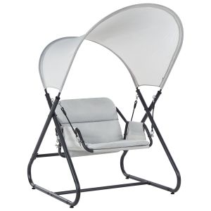 Baloiço solagna metal cinzento claro