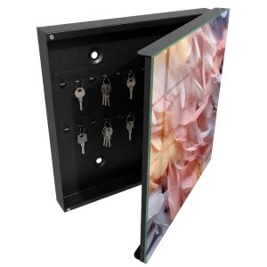 Armário de chaves decorativa 30x30x5, abertura à direita tulup